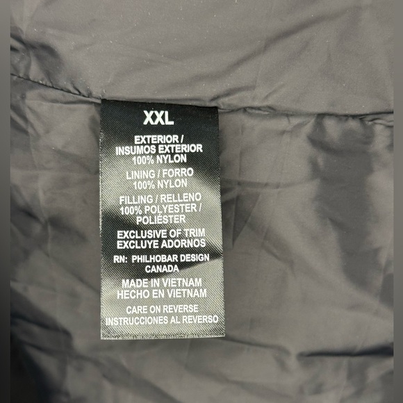 SOLD | Nicole Miller Asymmetrical Black Quilted Vest w/ Pockets Women’s XXL Plus - Picture 6 of 8